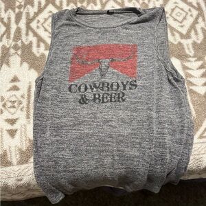Cowboys tank top